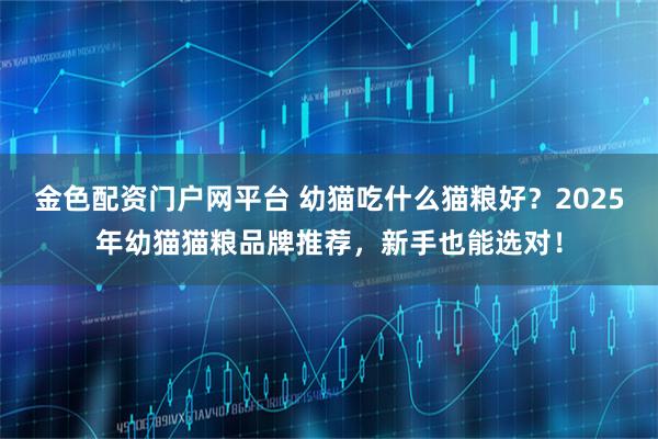 金色配资门户网平台 幼猫吃什么猫粮好？2025年幼猫猫粮品牌推荐，新手也能选对！