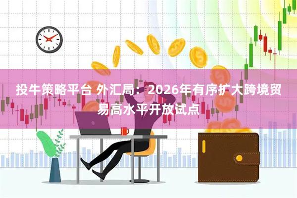 投牛策略平台 外汇局：2026年有序扩大跨境贸易高水平开放试点