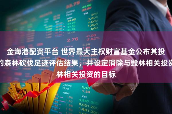 金海港配资平台 世界最大主权财富基金公布其投资组合的森林砍伐足迹评估结果，并设定消除与毁林相关投资的目标